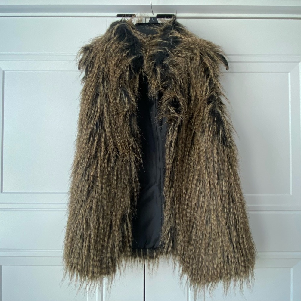 Faux Fur Vest